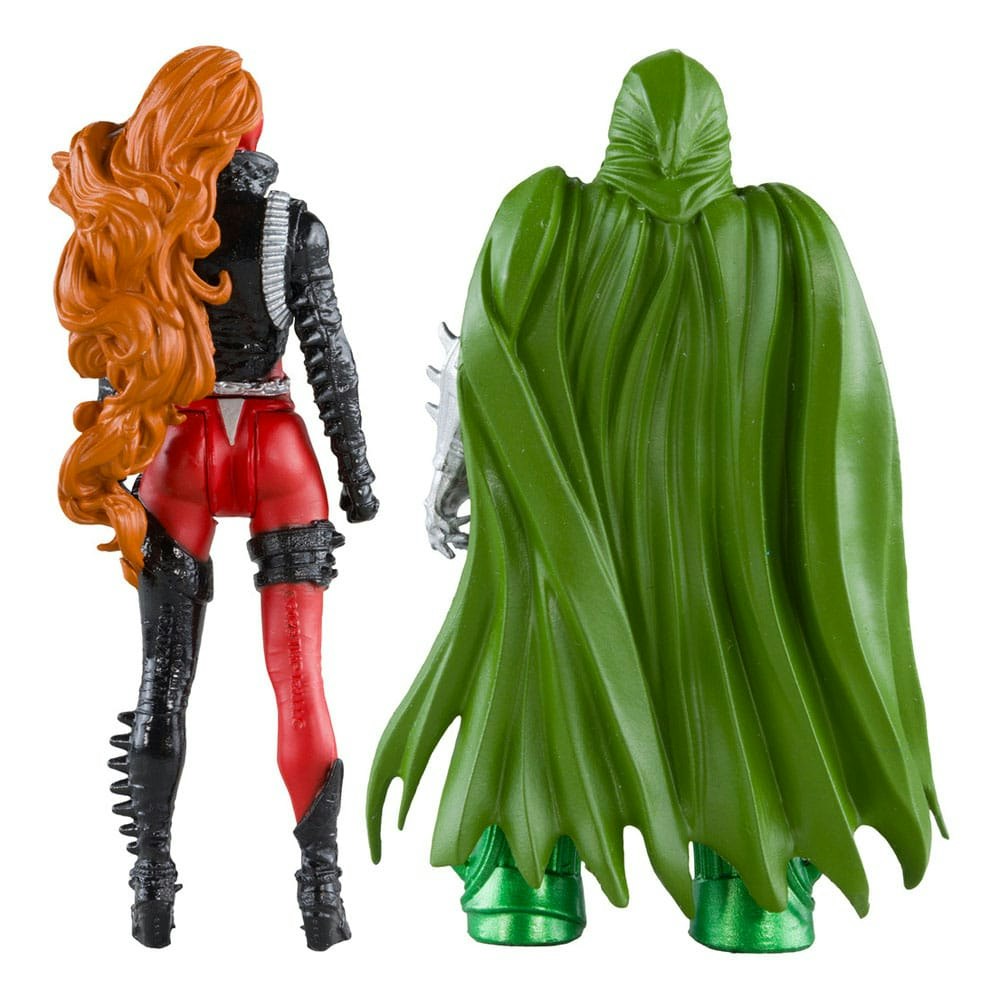 Spawn 2-Pack She-Spawn & Curse (Scorched #12) 8 cm