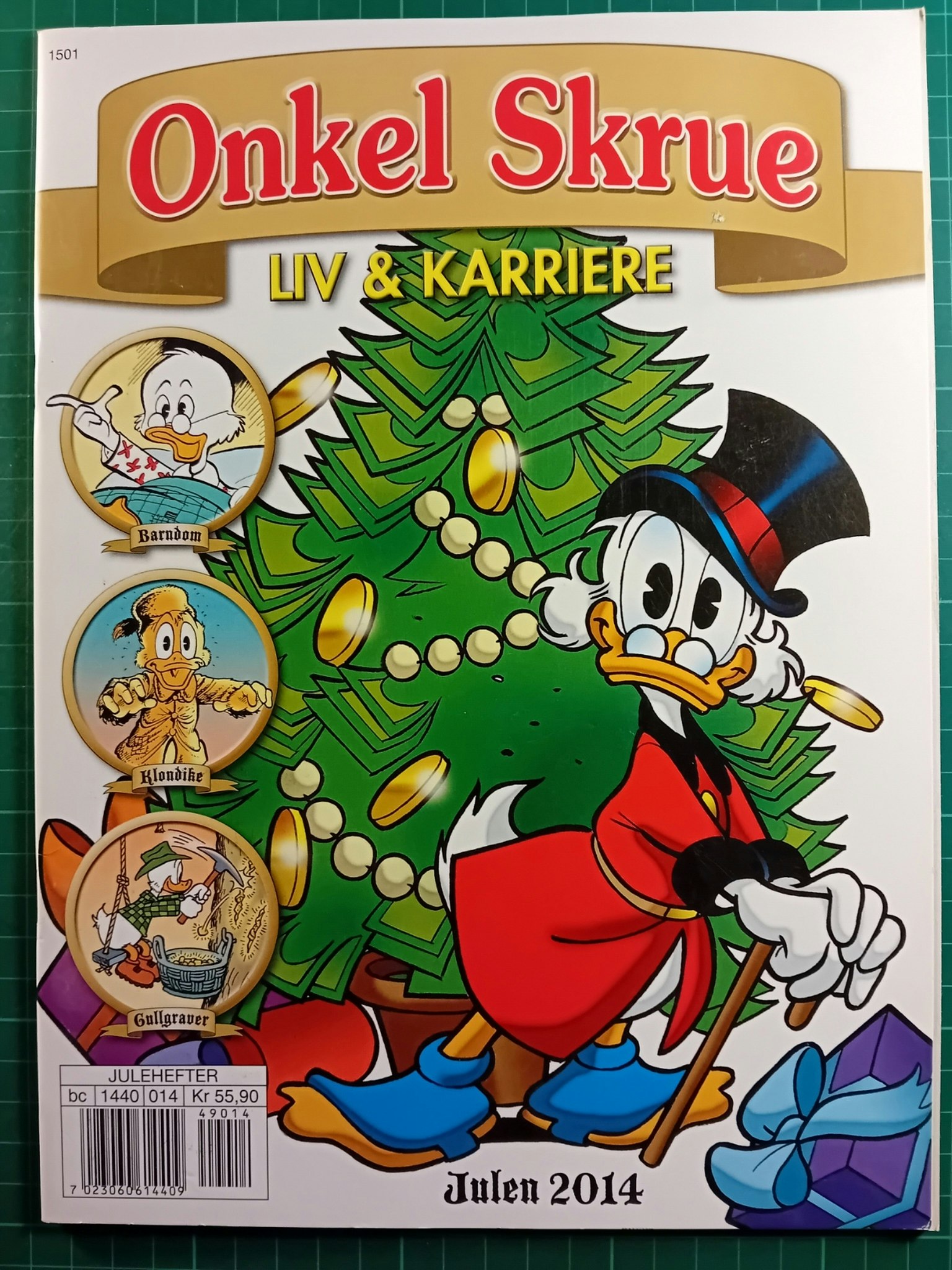 Onkel Skrue Liv og karriere Julen 2014