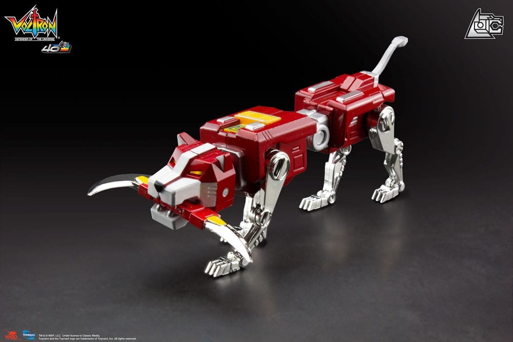 Voltron Action Figure Gift Set 40th Anniversary Collector´s Edition 27 cm (Totalpris 4.495,-)