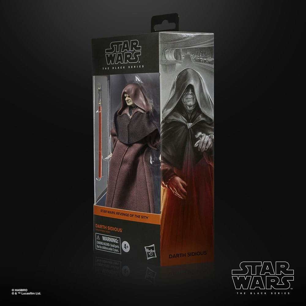 Star Wars Black Series: Darth Sidious (Episode III) (Totalpris 398,-)