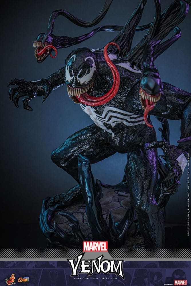 Marvel Comic Masterpiece Action Figure 1/6 Venom 39 cm (Totalpris 6.295,-)