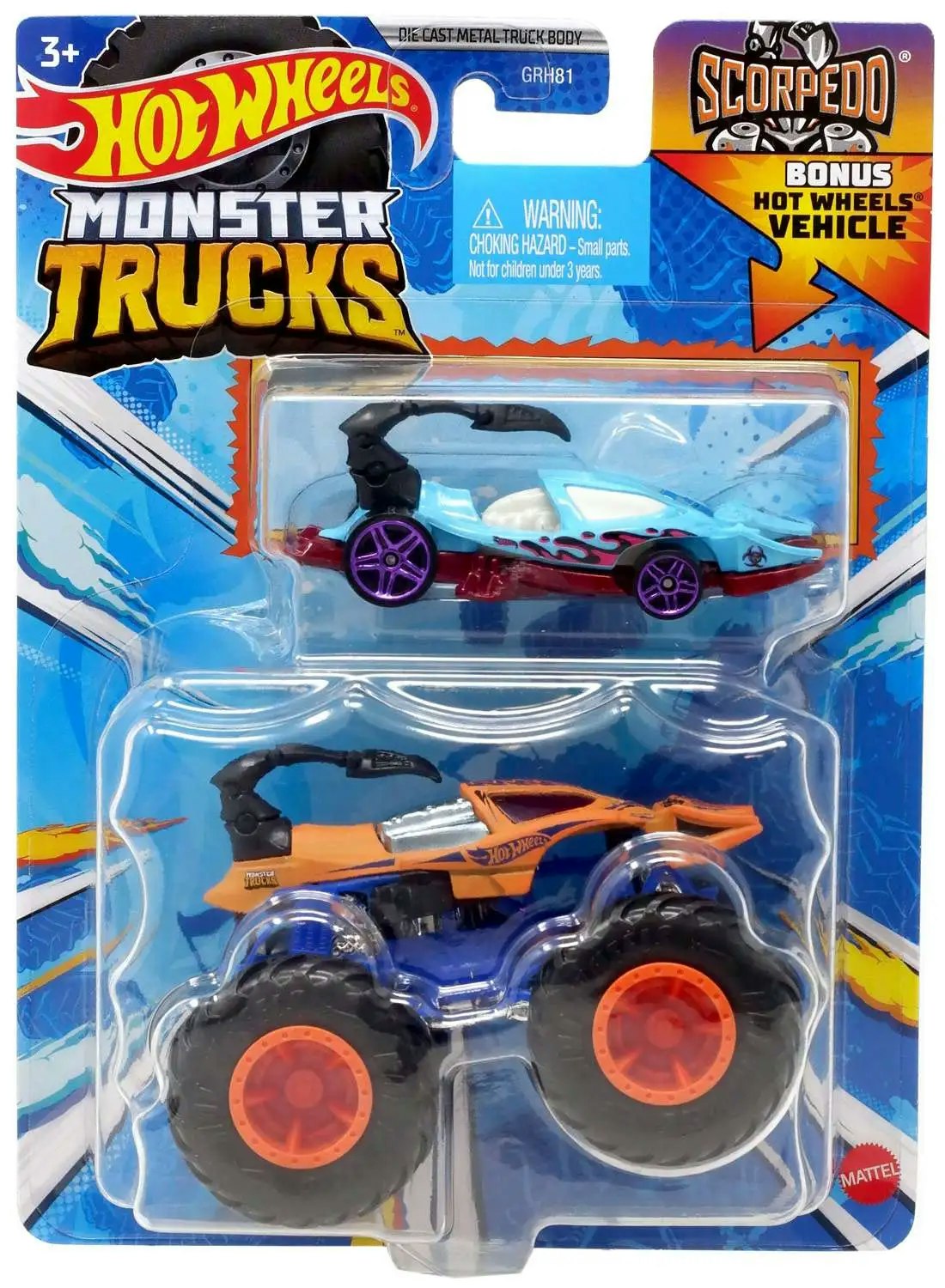 Monster Trucks +1 1:64 Scorpedo