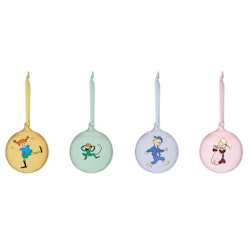 Pippi og Emil Julekuler (4 pack)