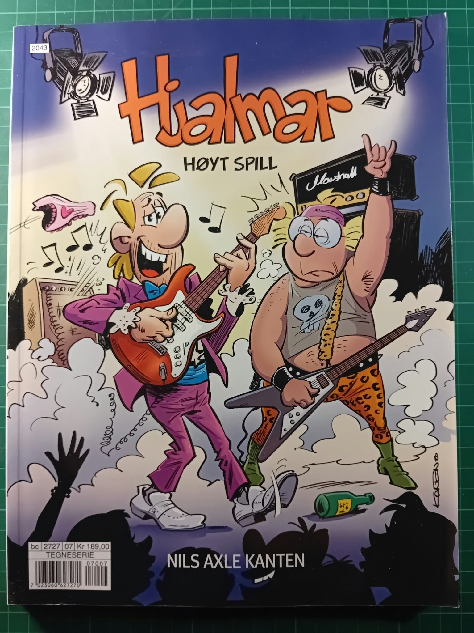 Hjalmar bok Høyt spill