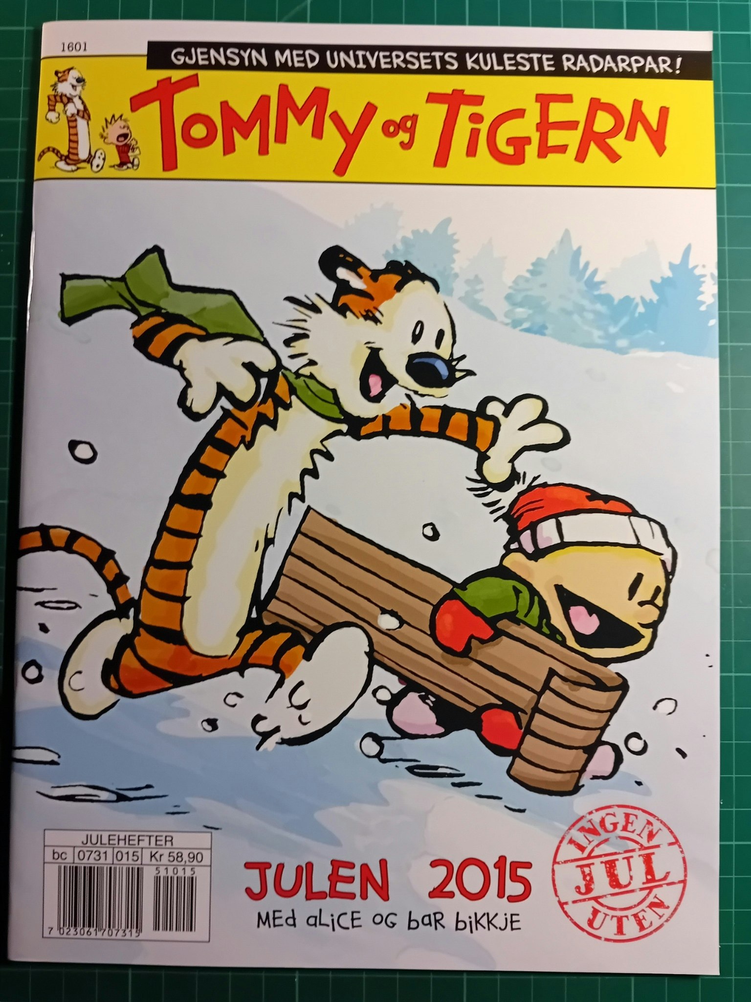 Tommy og Tigern Julen 2015