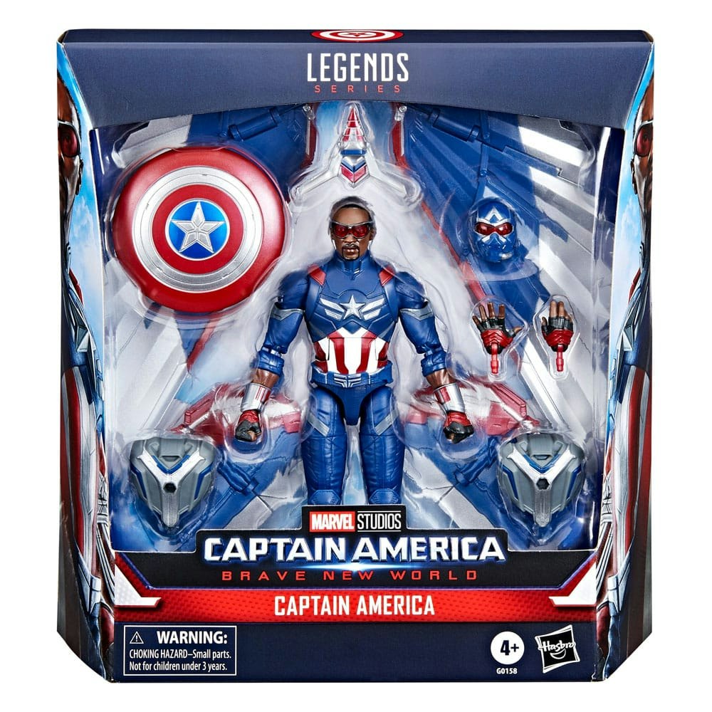 Reservasjon Captain America: Brave New World Marvel Legends Action Figure Captain America 15 cm (Totalpris 549,-)