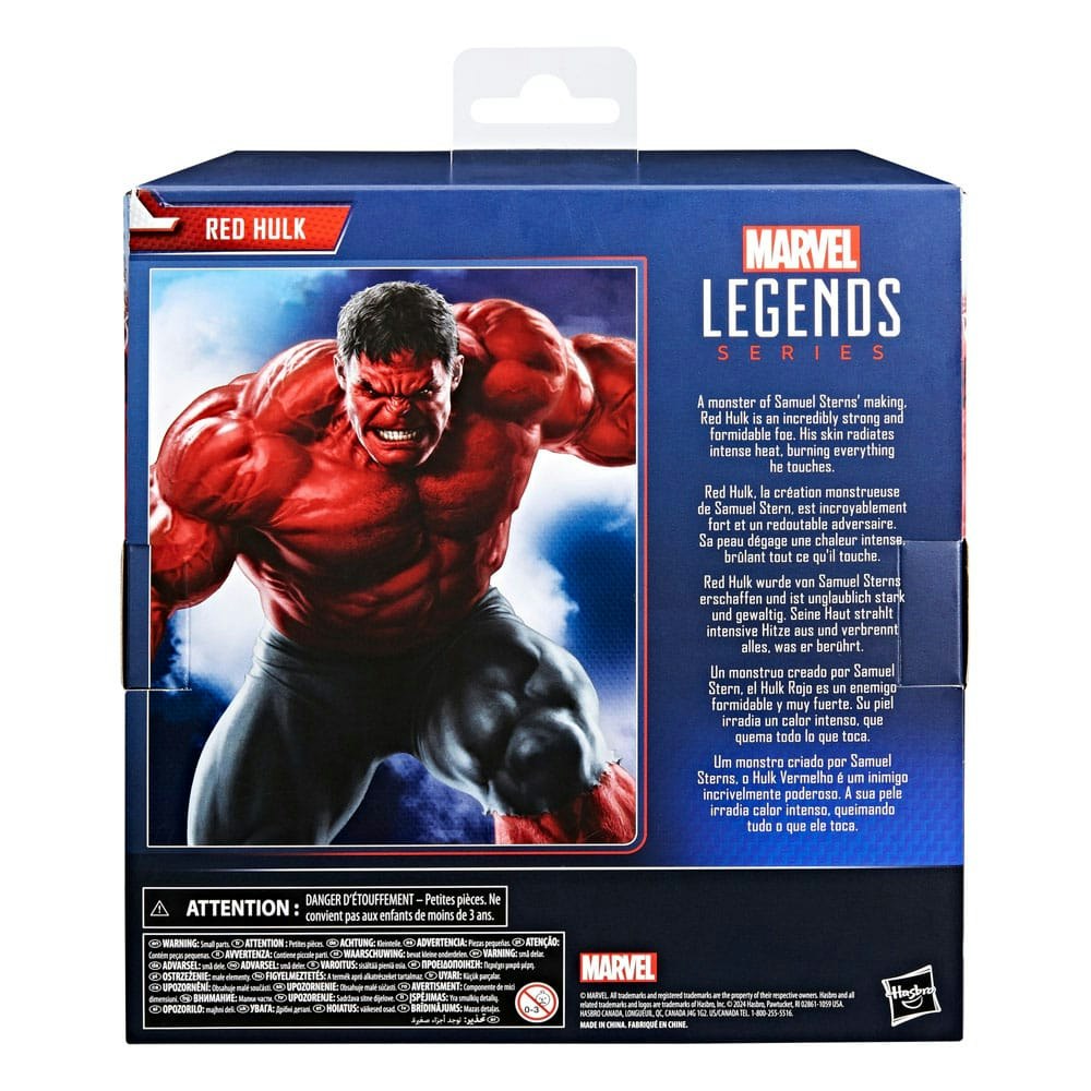 Reservasjon Captain America: Brave New World Marvel Legends Action Figure Red Hulk 22 cm (Totalpris 549,-)