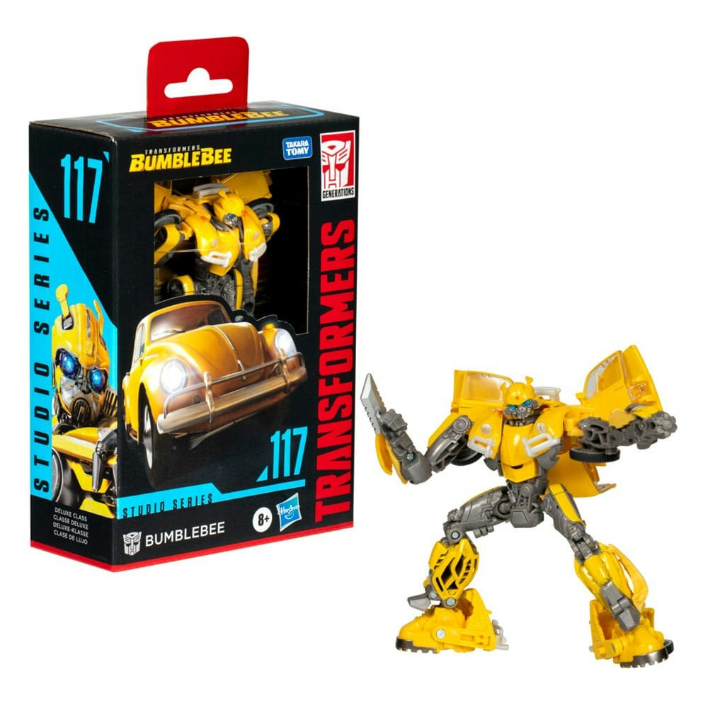 Reservasjon Transformers: Bumblebee Generations Studio Series Deluxe Class Action Figure Bumblebee 11 cm (Totalpris 398,-)