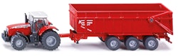 Massey Ferguson traktor med Tilhenger 1:87