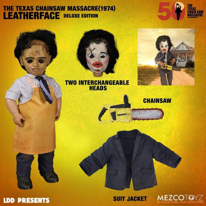 Preordre The Texas Chainsaw Massacre (1974) Living Dead Dolls Doll Leatherface Deluxe Edition 27 cm (Totalpris 1095,-)