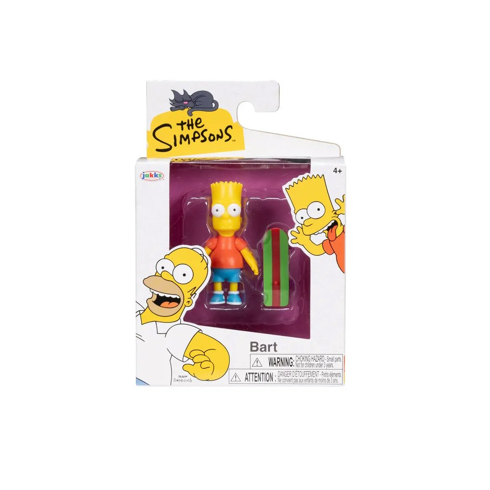 The Simpsons 6cm Bart m/Skateboard