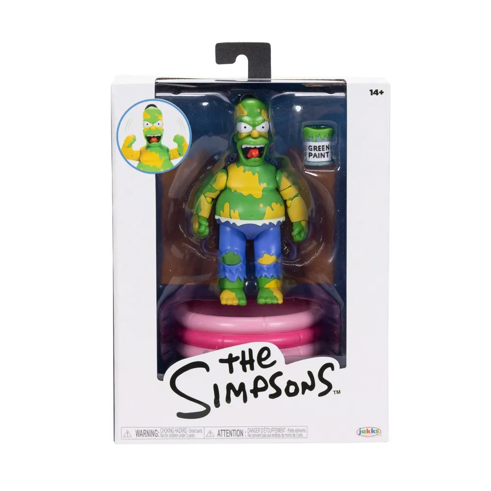 The Simpsons 12 cm Furious Homer Premium figure