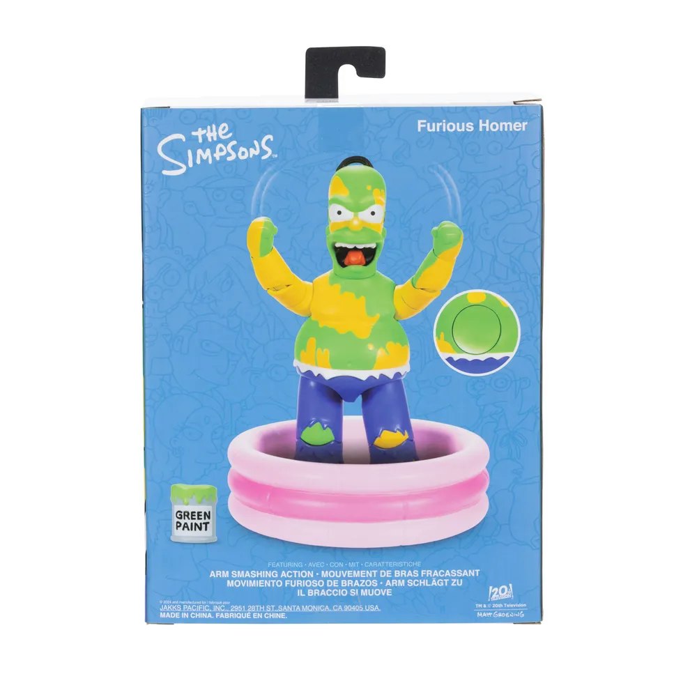 The Simpsons 12 cm Furious Homer Premium figure