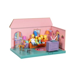 The Simpsons 6 cm Living Room Diorama