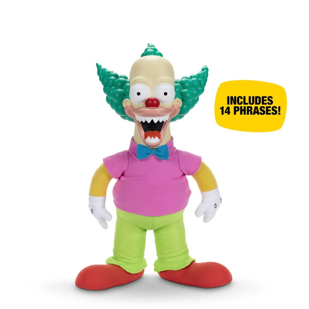 The Simpsons Feature Plush 35cm Good/Evil Krusty