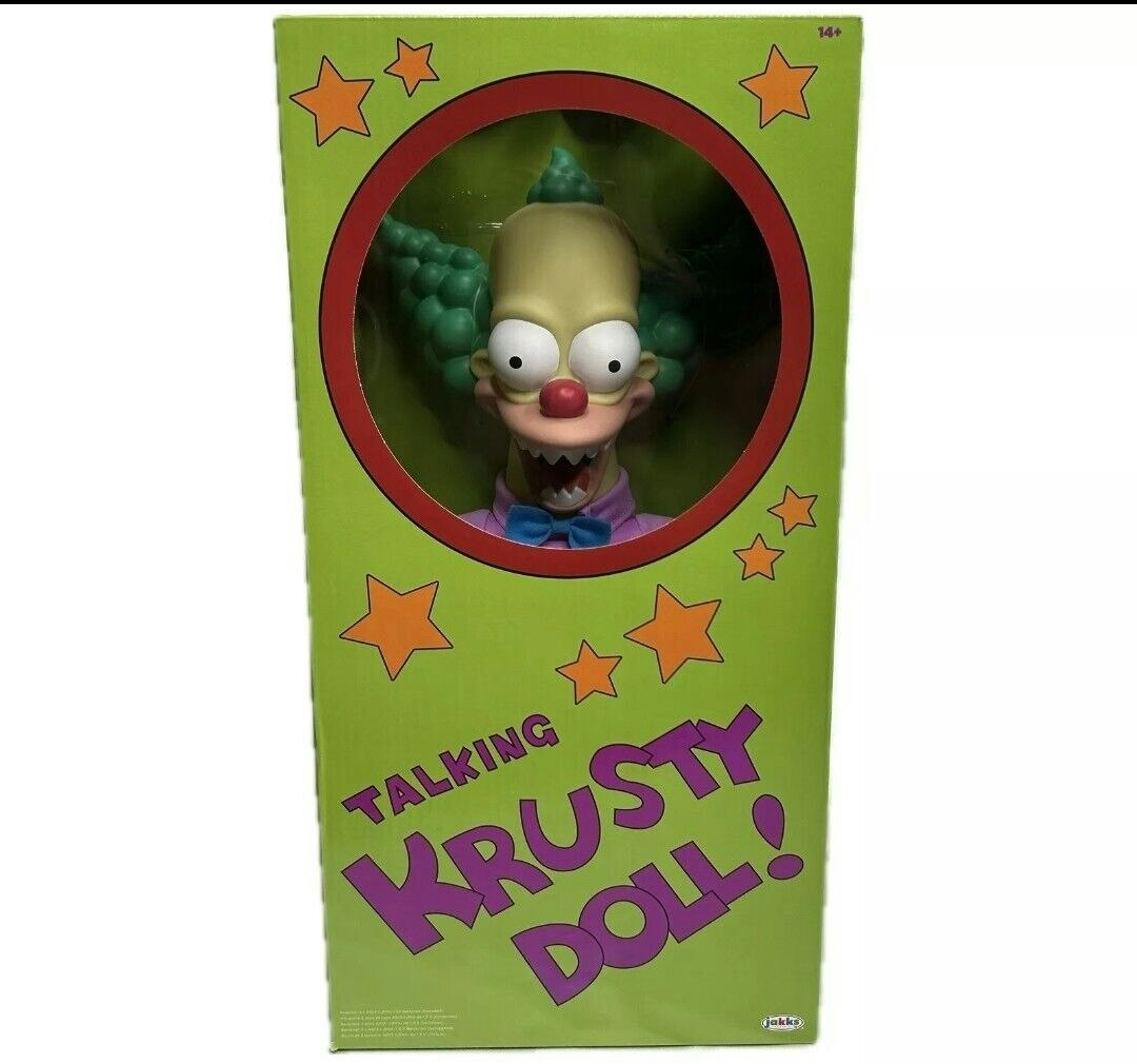 The Simpsons Feature Plush 35cm Good/Evil Krusty