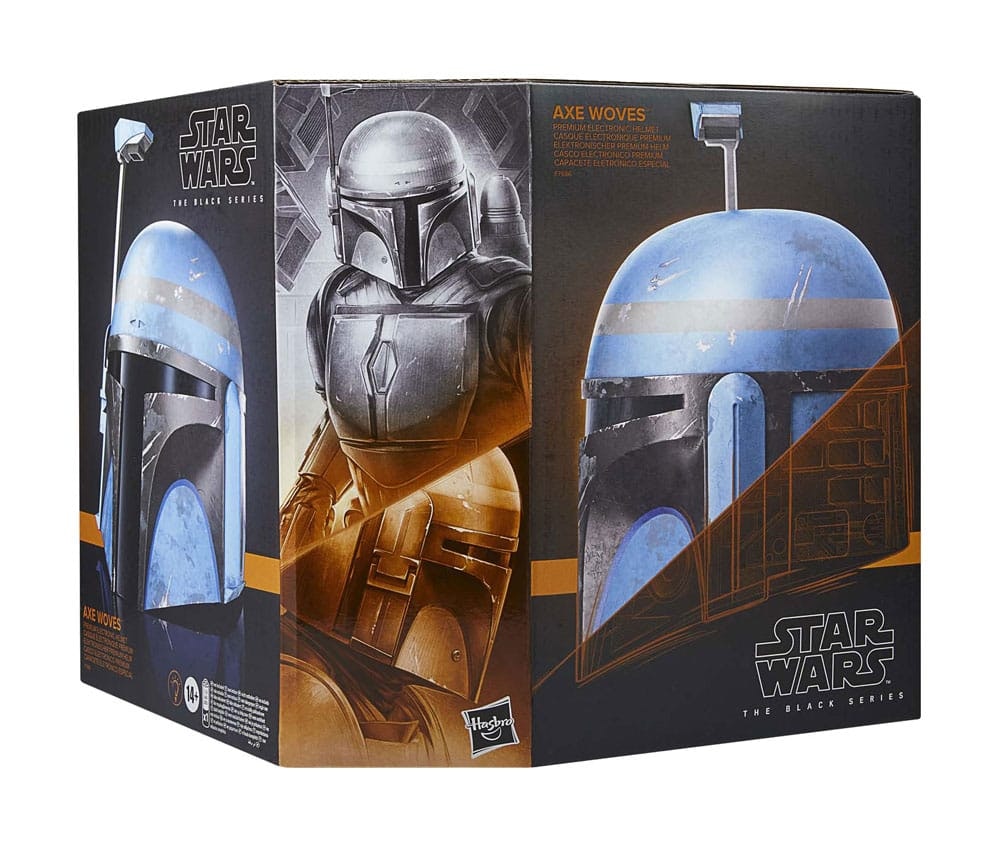 Star Wars: The Mandalorian Black Series Electronic Helmet Axe Woves