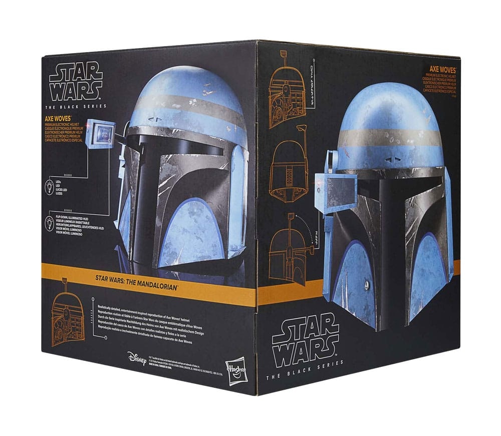 Star Wars Elektronisk hjelm: Axe Woves (The Mandalorian)
