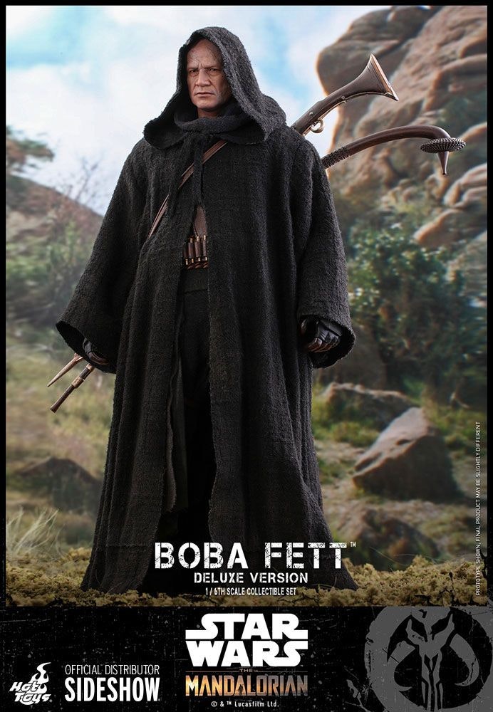Star Wars Action Figure 2-Pack 1/6 Boba Fett Deluxe (The Mandalorian) 30 cm Hot Toys