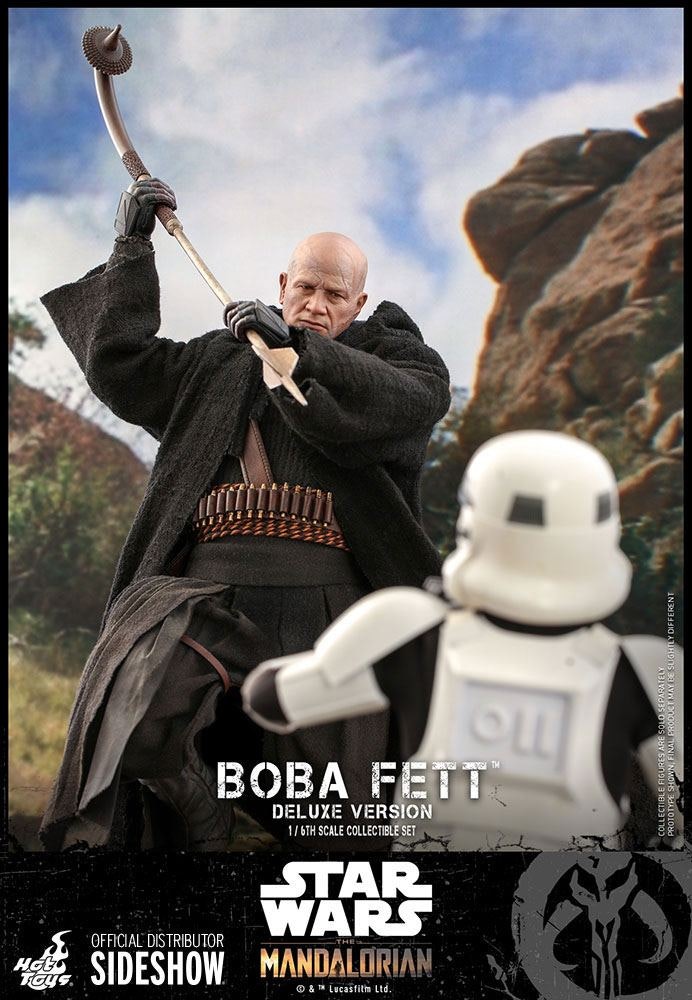 Star Wars Action Figure 2-Pack 1/6 Boba Fett Deluxe (The Mandalorian) 30 cm Hot Toys