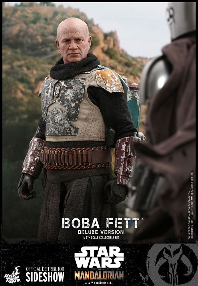 Star Wars Action Figure 2-Pack 1/6 Boba Fett Deluxe (The Mandalorian) 30 cm Hot Toys