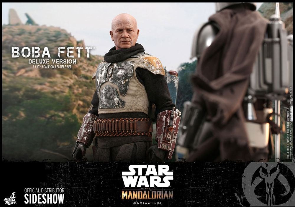 Star Wars Action Figure 2-Pack 1/6 Boba Fett Deluxe (The Mandalorian) 30 cm Hot Toys