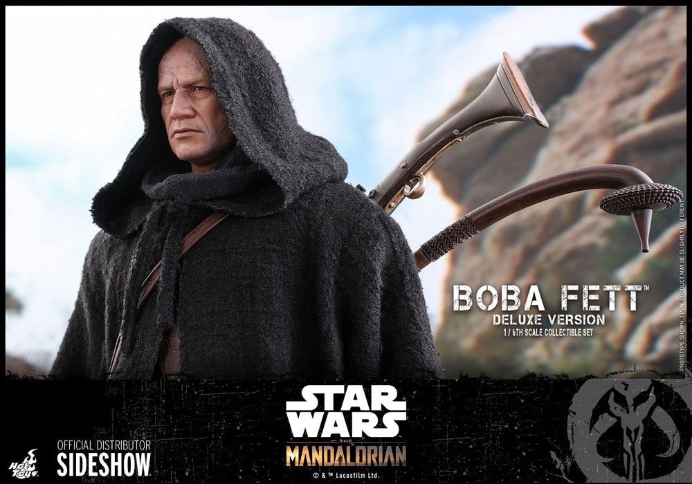 Star Wars Action Figure 2-Pack 1/6 Boba Fett Deluxe (The Mandalorian) 30 cm Hot Toys