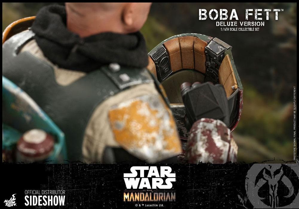 Star Wars Action Figure 2-Pack 1/6 Boba Fett Deluxe (The Mandalorian) 30 cm Hot Toys