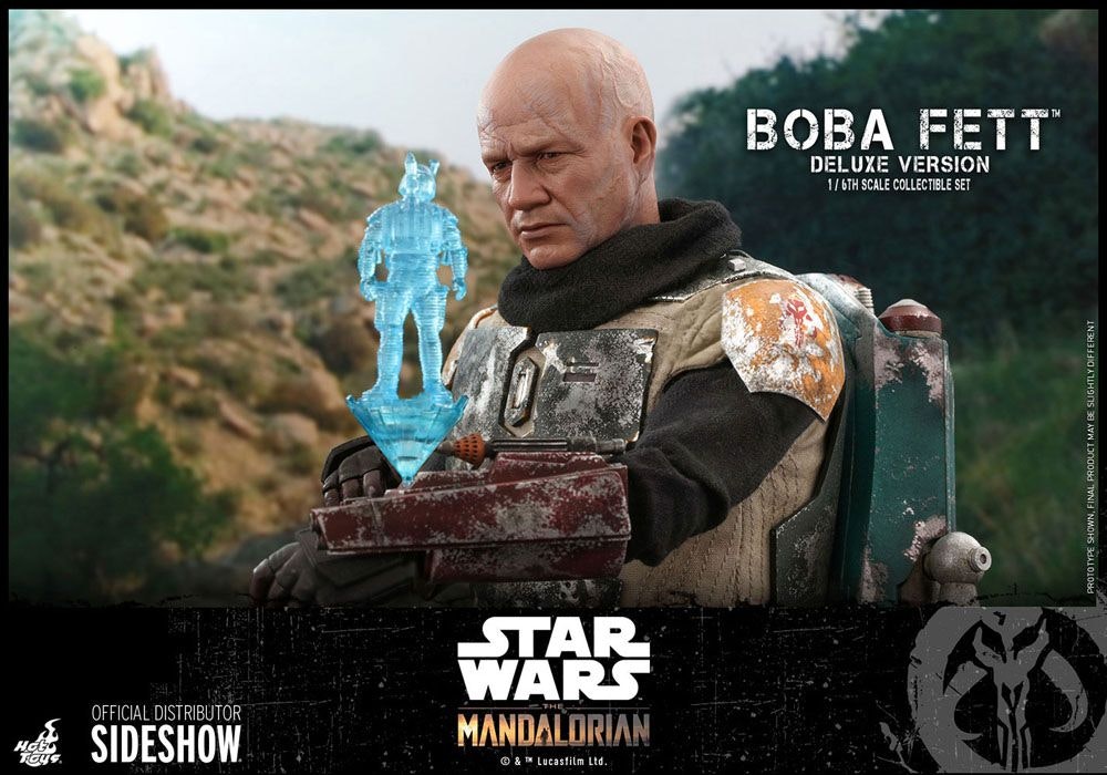 Star Wars Action Figure 2-Pack 1/6 Boba Fett Deluxe (The Mandalorian) 30 cm Hot Toys