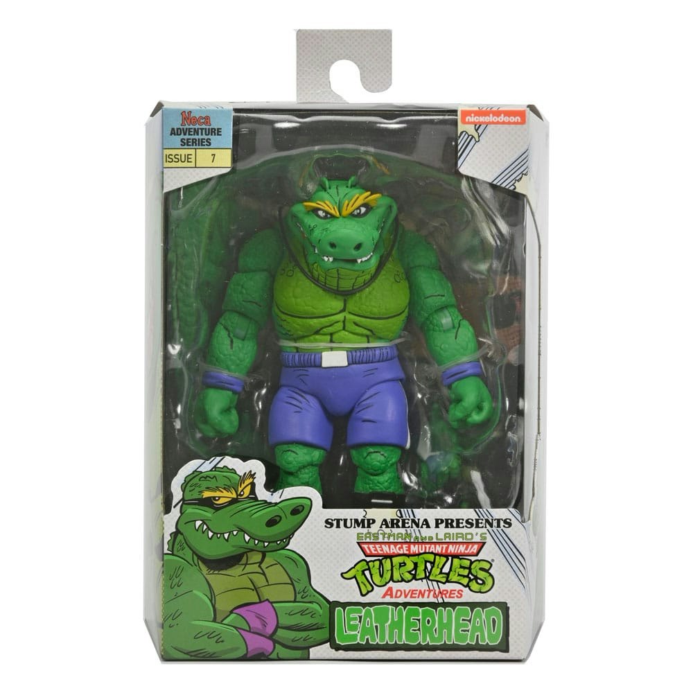 TMNT (Archie Comics) Action Figure Stump Wrestling Leatherhead 18 cm (Totalpris 649,-)