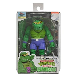 TMNT (Archie Comics) Action Figure Stump Wrestling Leatherhead 18 cm (Totalpris 649,-)
