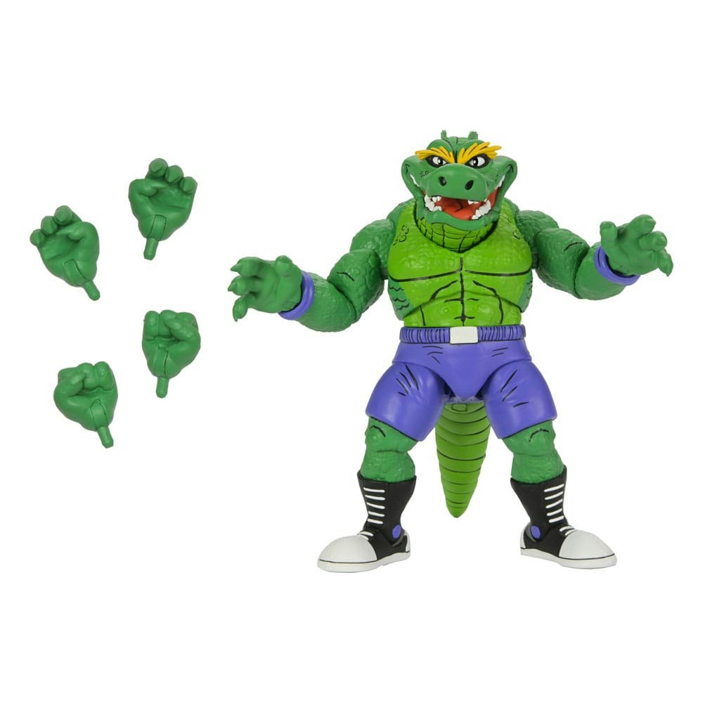 TMNT (Archie Comics) Action Figure Stump Wrestling Leatherhead 18 cm (Totalpris 649,-)