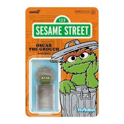 Sesame Street ReAction Action Figure Oscar the Grouch 10 cm (Totalpris 279,-)