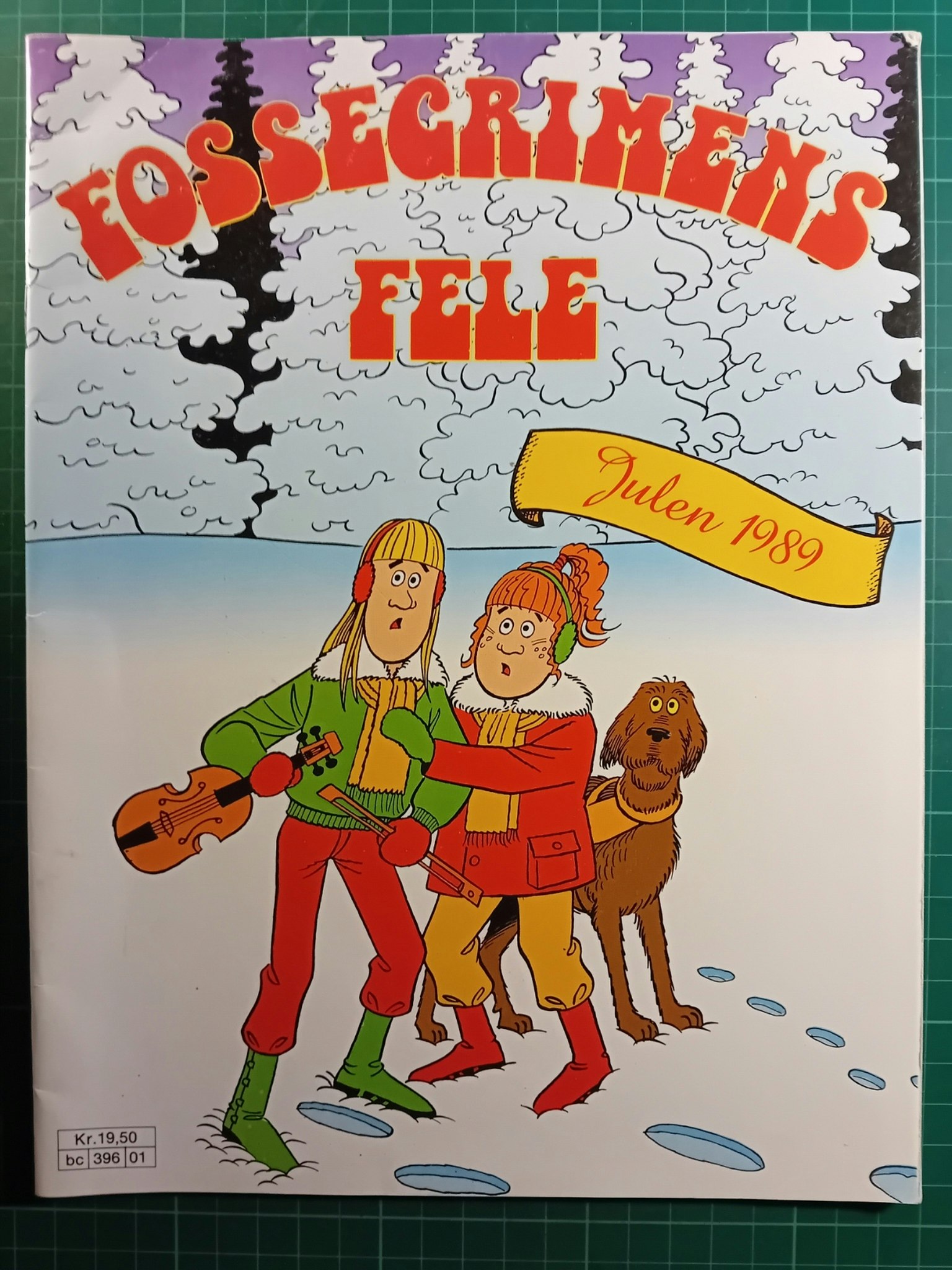 Fossegrimmens fele Julen 1989