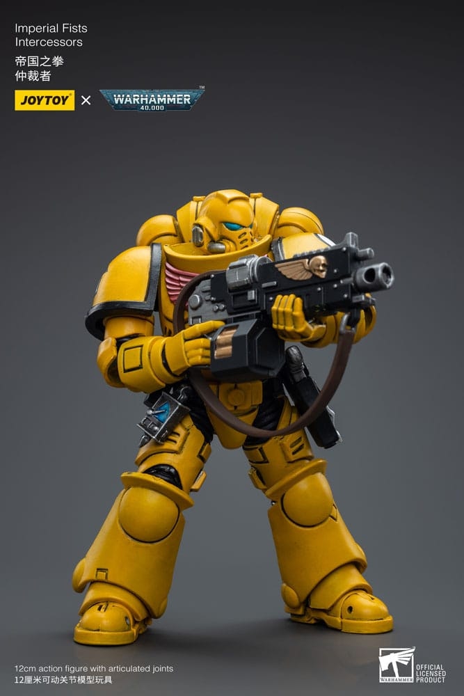 Warhammer 40k Action Figure 1/18 Imperial Fists Intercessors 12 cm (Totalpris 389,-)