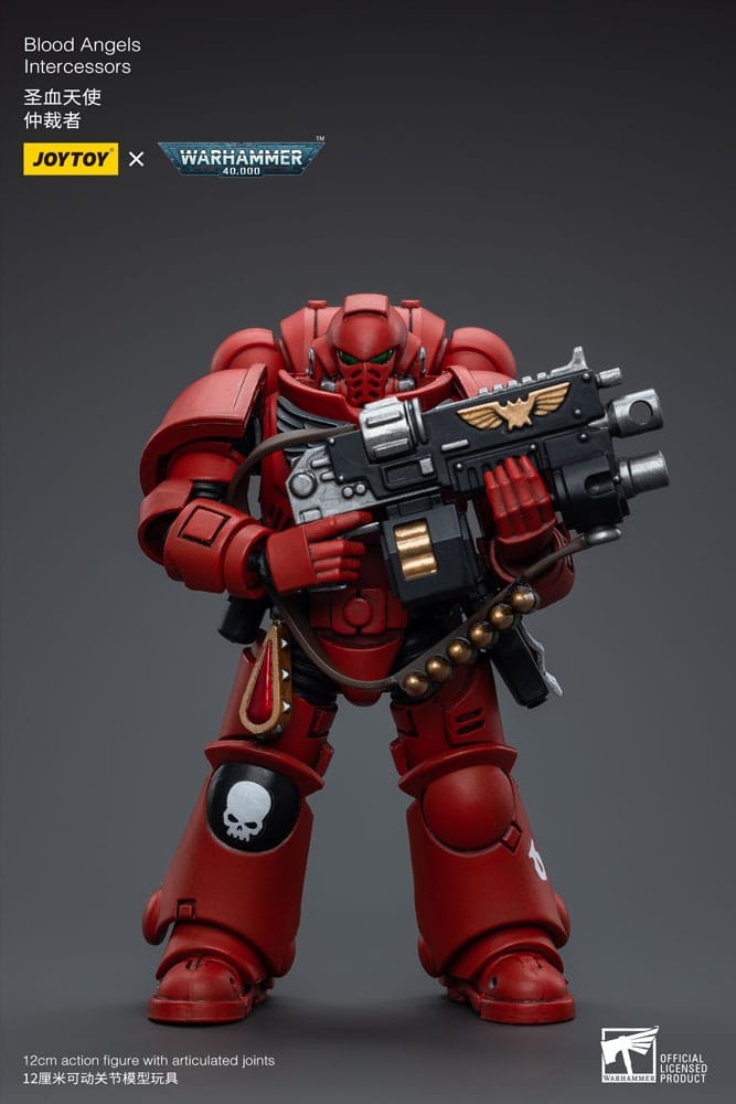 Warhammer 40k Action Figure 1/18 Blood Angels Intercessors 12 cm (Totalpris 389,-)