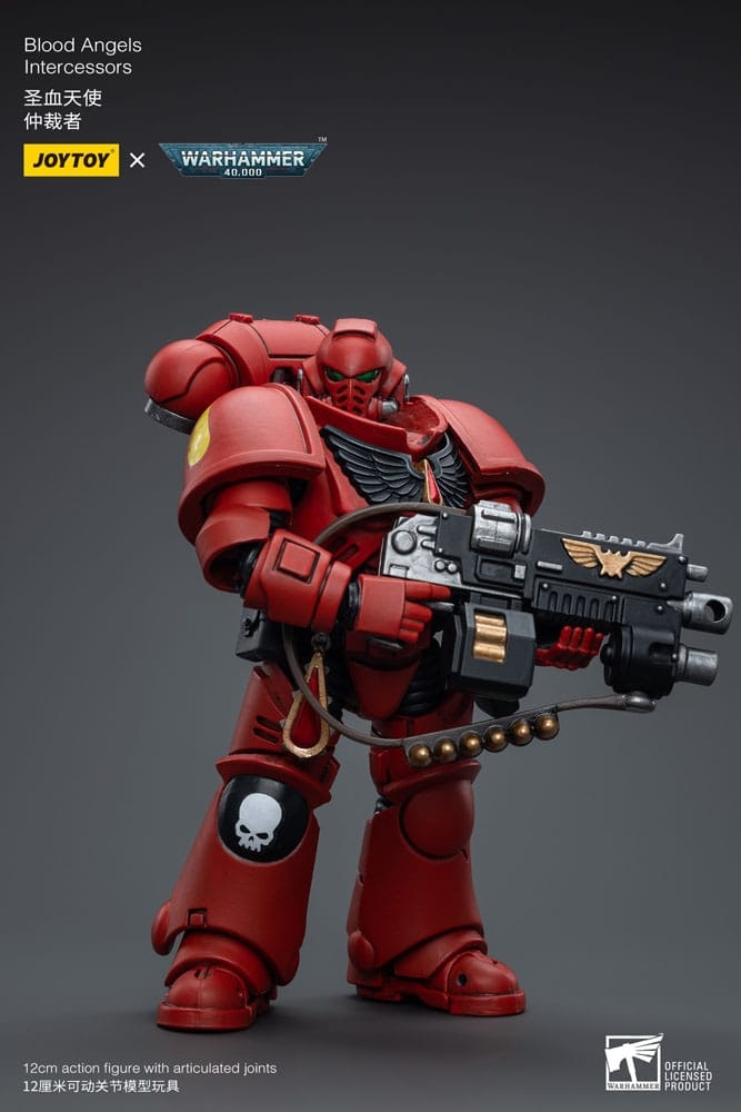 Warhammer 40k Action Figure 1/18 Blood Angels Intercessors 12 cm (Totalpris 389,-)