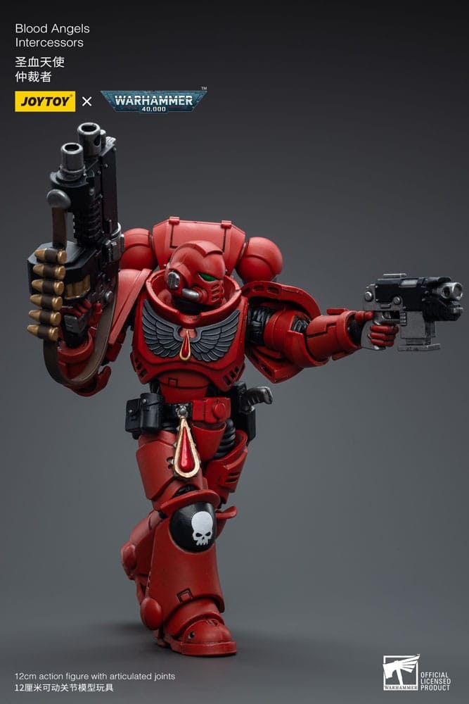Warhammer 40k Action Figure 1/18 Blood Angels Intercessors 12 cm (Totalpris 389,-)