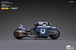 Warhammer 40k Vehicle 1/18 Ultramarines Outrider Bike 22 cm (Totalpris 529,-)