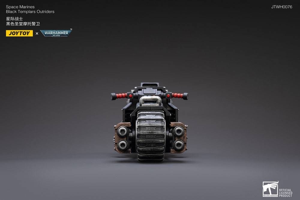 Warhammer 40k Vehicle 1/18 Black Templars Outrider Bike 22 cm (Totalpris 529,-)