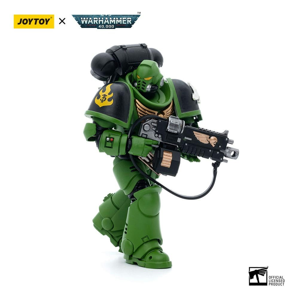 Warhammer 40k Action Figure 1/18 Salamanders Intercessors Brother Haecule 12 cm (Totalpris 479,-)