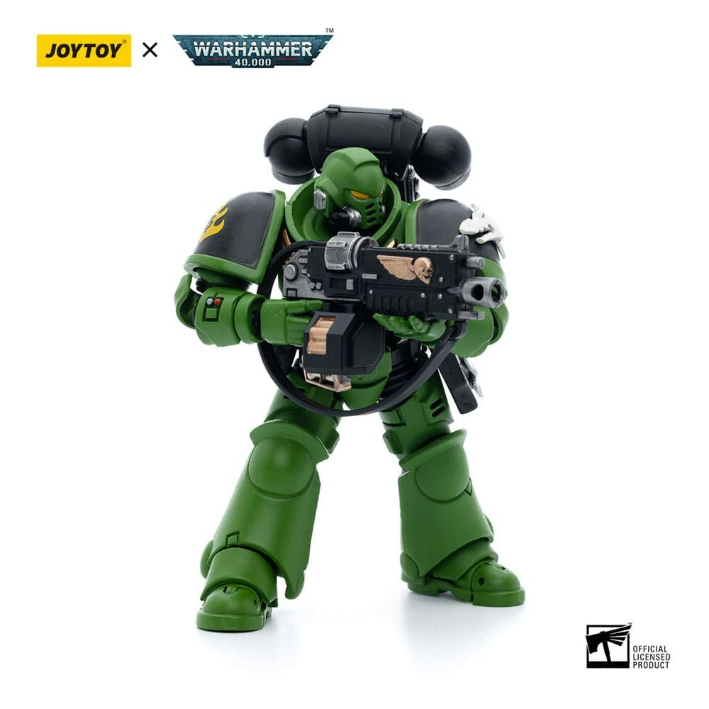 Warhammer 40k Action Figure 1/18 Salamanders Intercessors Brother Haecule 12 cm (Totalpris 479,-)