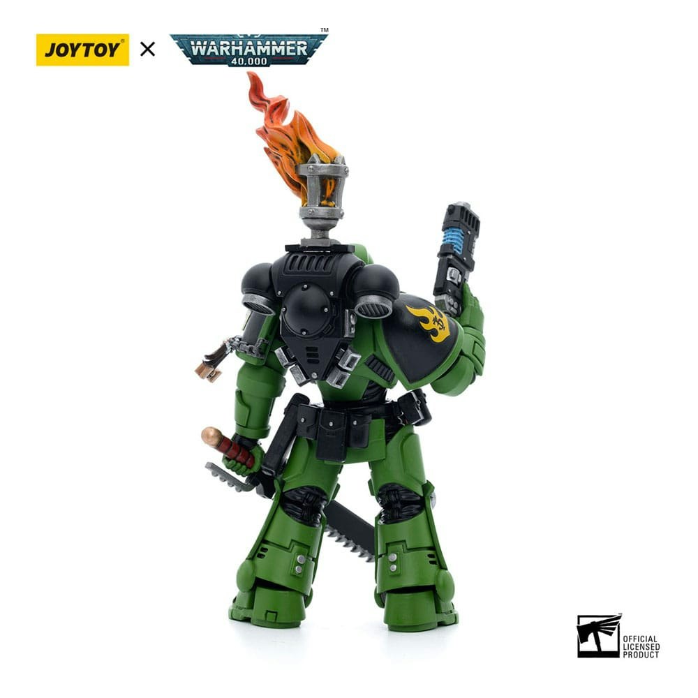 Warhammer 40k Action Figure 1/18 Salamanders Intercessors Sergeant Tsek'gan 12 cm (Totalpris 479,-)