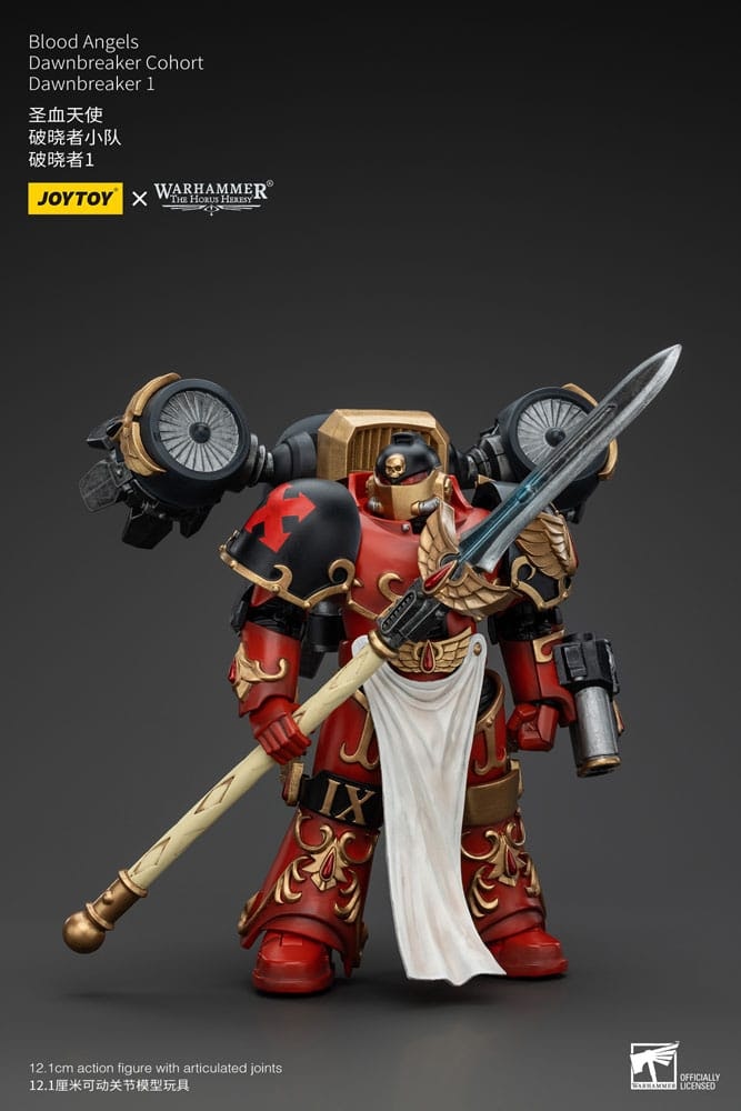 Warhammer The Horus Heresy Action Figure 1/18 Blood Angels Dawnbreaker Cohort Dawnbreaker 1 13 cm (Totalpris 749,-)