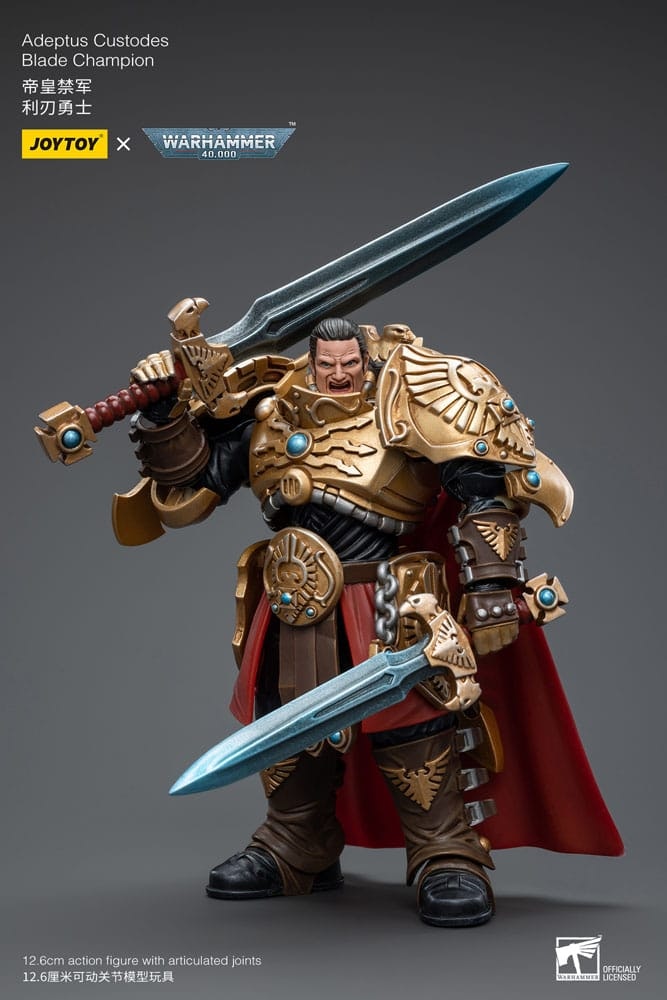 Warhammer 40k Action Figure 1/18 Adeptus Custodes Blade Champion 12 cm (Totalpris 729,-)