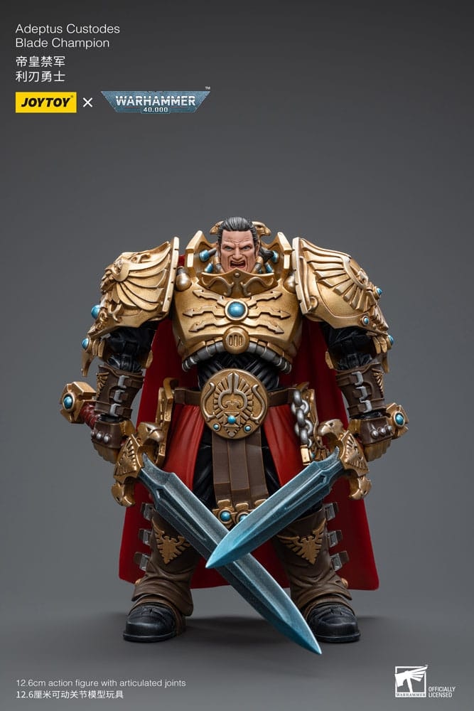 Warhammer 40k Action Figure 1/18 Adeptus Custodes Blade Champion 12 cm (Totalpris 729,-)