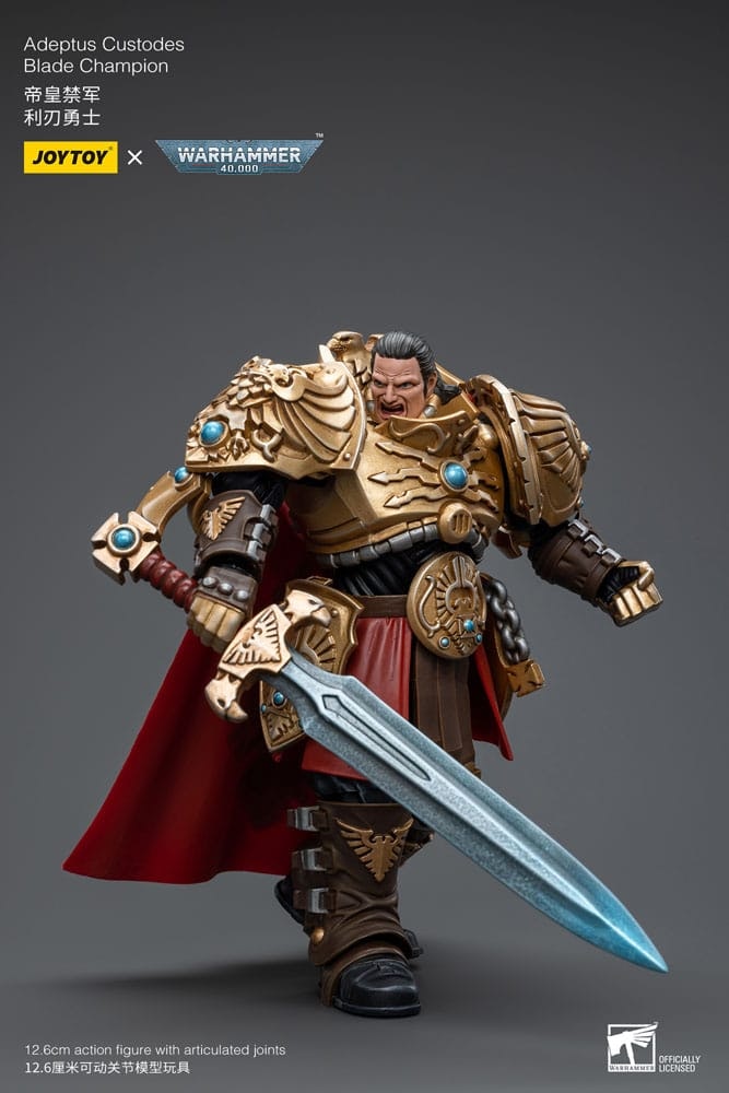 Warhammer 40k Action Figure 1/18 Adeptus Custodes Blade Champion 12 cm (Totalpris 729,-)