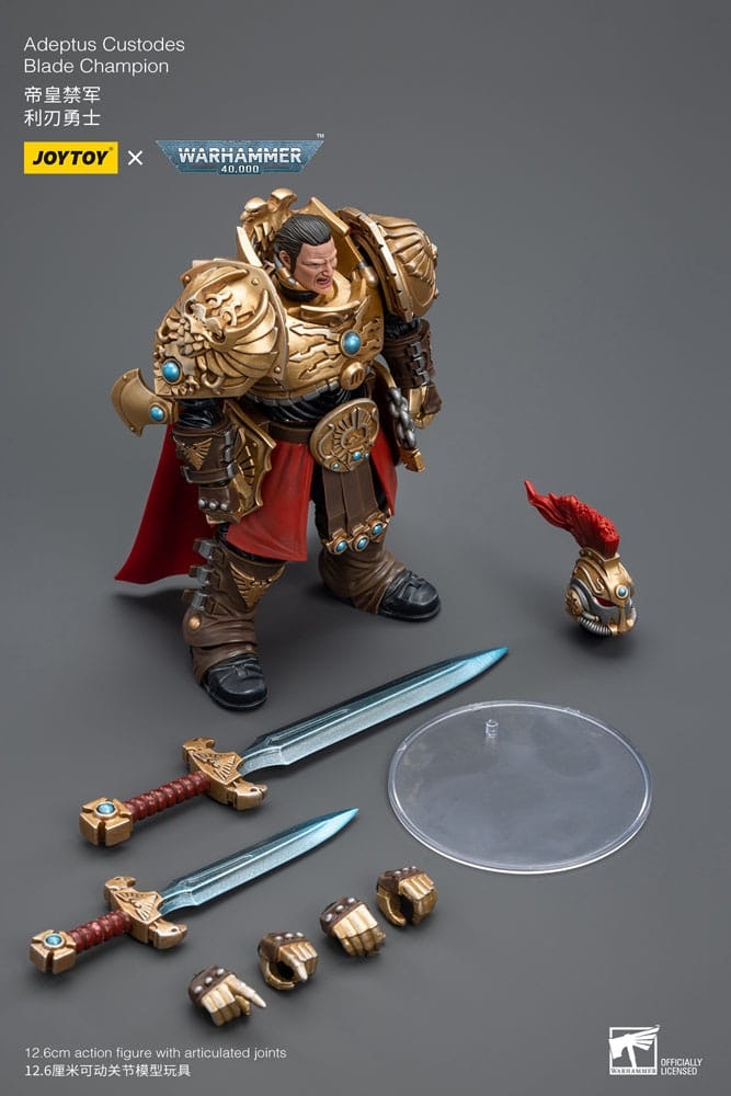 Warhammer 40k Action Figure 1/18 Adeptus Custodes Blade Champion 12 cm (Totalpris 729,-)