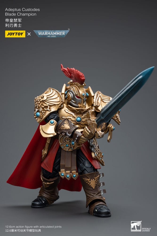 Warhammer 40k Action Figure 1/18 Adeptus Custodes Blade Champion 12 cm (Totalpris 729,-)