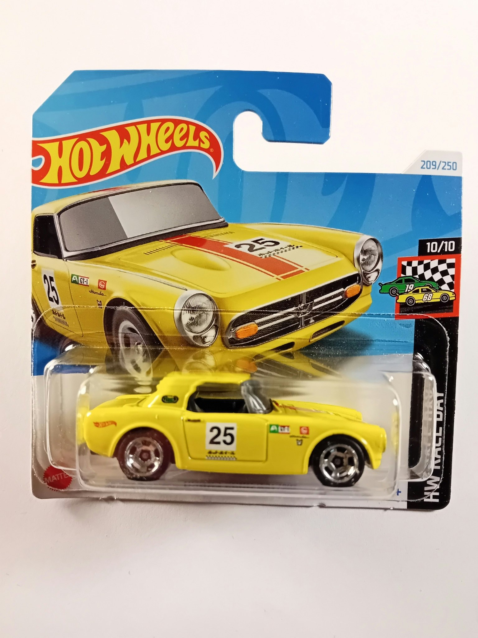 Honda S800 racing gul #209
